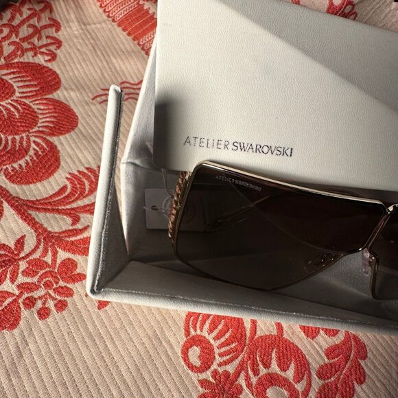 Rare Vintage Swarovski Crystal-Embedded Sunglasses. NWT NIB - Picture 9 of 13